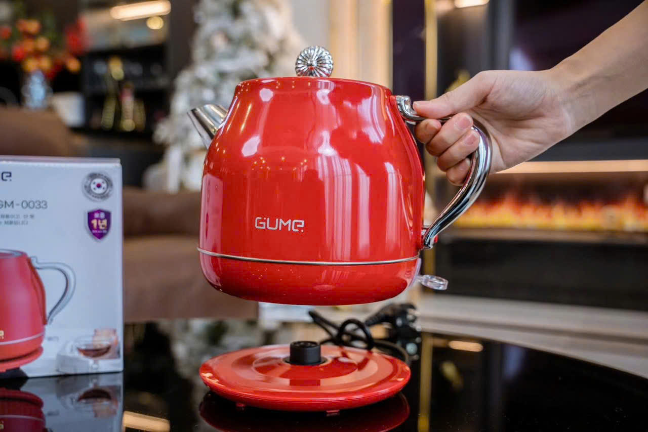 ấm siêu tốc Gume GMEK-032, 1800W(màu đỏ)