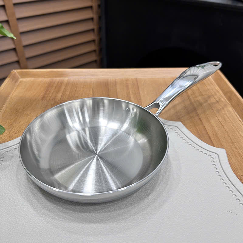 Chảo cạn inox 18/10 Chockmen 14cm CKM-ZX3L14P