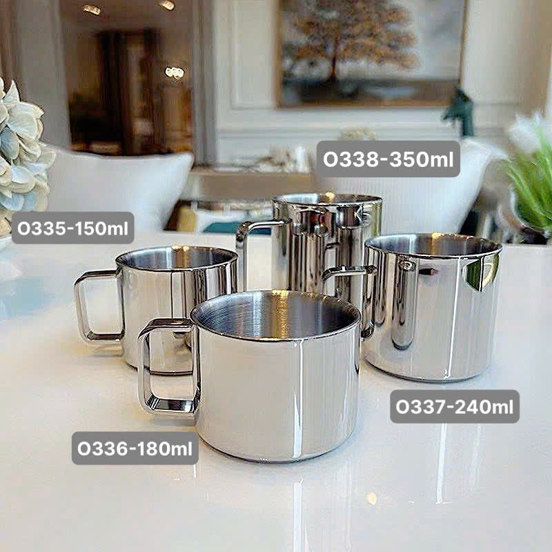 Cốc inox 2 lớp OYATTON OYT-AL337P240, 240ml