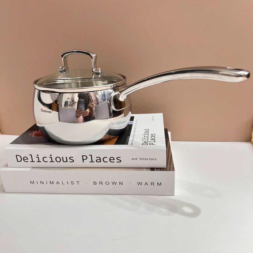 Quánh inox 18/10 Chockmen 14cm CKM-YH3L14D