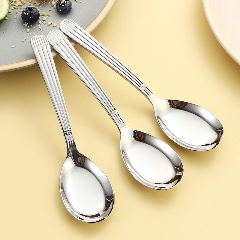 Thìa inox 316 ngọc trai OYATTON OYT-AL700S, dài 16.5cm