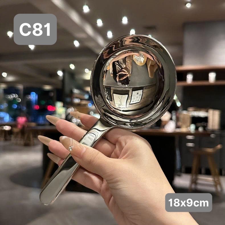 Muôi tròn đầu to inox 18/10 Chockmen -C81, CKM-AL81S