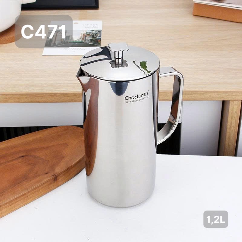 Bình nước inox 18/10 Chockmen 1.2L- C471, model: CKM-JYPC03
