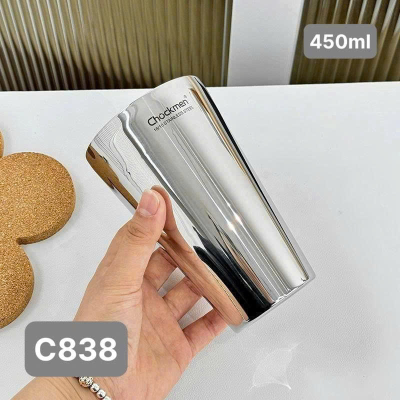 Cốc Chockmen 450ml inox 18/10 - C838 model: CKM-JYBG05