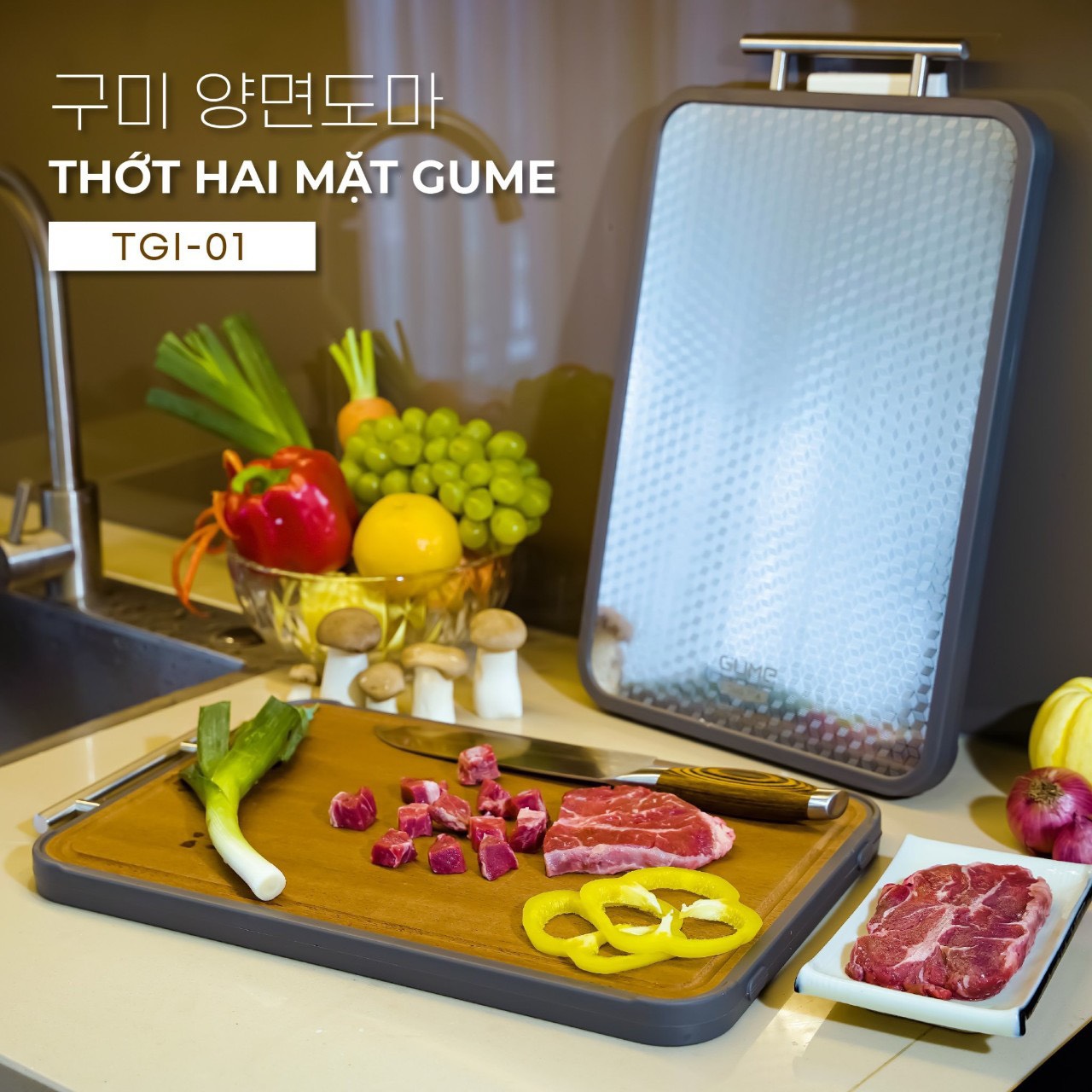 Thớt hai mặt GUME TGI-01